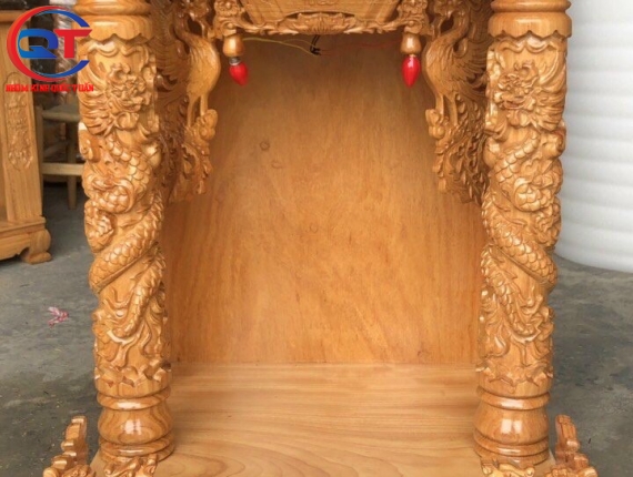 BÀN THỜ CHẠM RỒNG PHỤNG